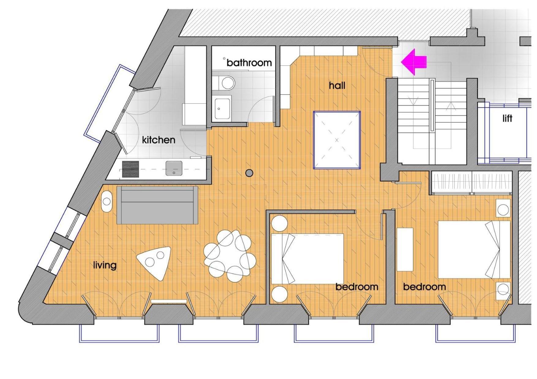 Homeyseville-Luxury Apartment Arenal 6 Pax, Parking Optional Εξωτερικό φωτογραφία